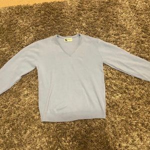 Adolfo baby blue sweater
